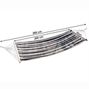 Függőágy, szürke/fehér, EVANA NEW