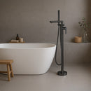 Lora szabadon álló csaptelep fekete