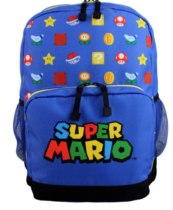 Super Mario hátizsák, táska 35 cm, J-FKC54955