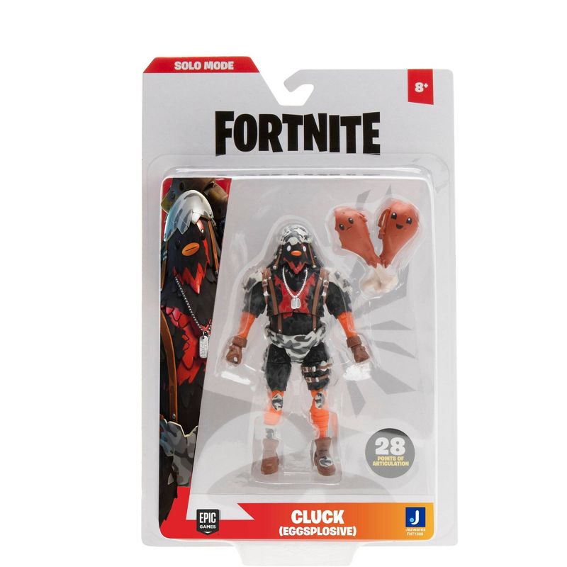 Fortnite akció figura 10 cm - Solo Mode Cluck 2 darabos szett