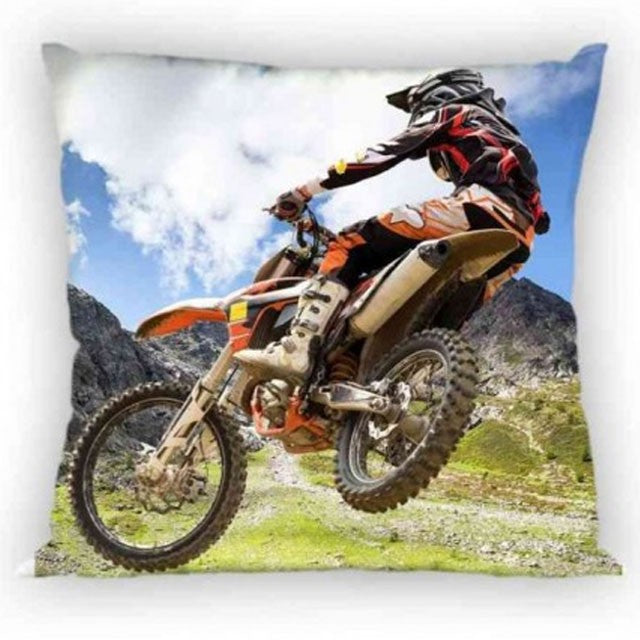 Motokrossz Mud párnahuzat 40x40 cm, J-FRA595495