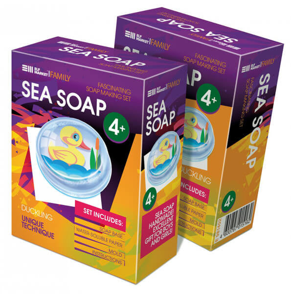 Szappankészítő készlet, Sea Soap, Kacsa, 4+