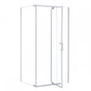 Leziter GALS80100 Galatro aszimmetrikus nyílóajtós zuhanykabin, 80x100x195 cm-es méretben