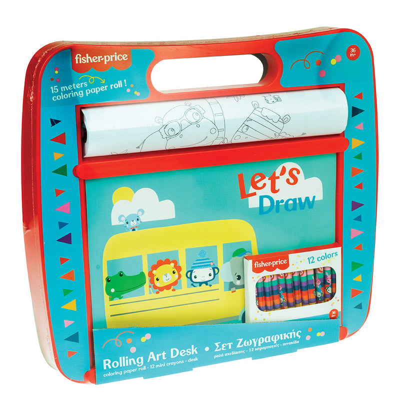 Fisher-Price Let's Draw színező szett, J-GIM32100016