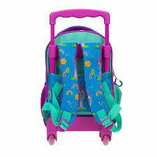 Disney Hercegnők Rapunzel gurulós ovis hátizsák, táska 30 cm, J-GIM33151072