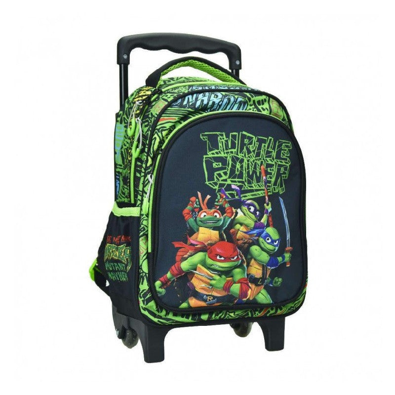 Tini Nindzsa Teknőcök Power gurulós ovis hátizsák, táska 30 cm, J-GIM33426072