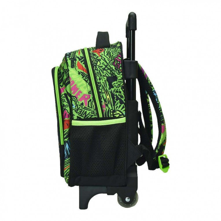 Tini Nindzsa Teknőcök Power gurulós ovis hátizsák, táska 30 cm, J-GIM33426072