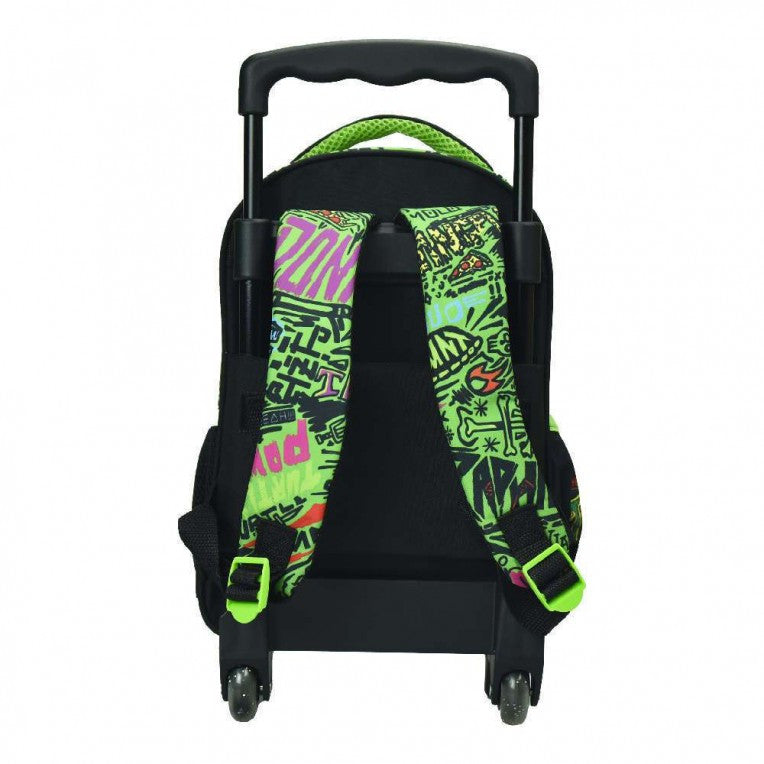 Tini Nindzsa Teknőcök Power gurulós ovis hátizsák, táska 30 cm, J-GIM33426072