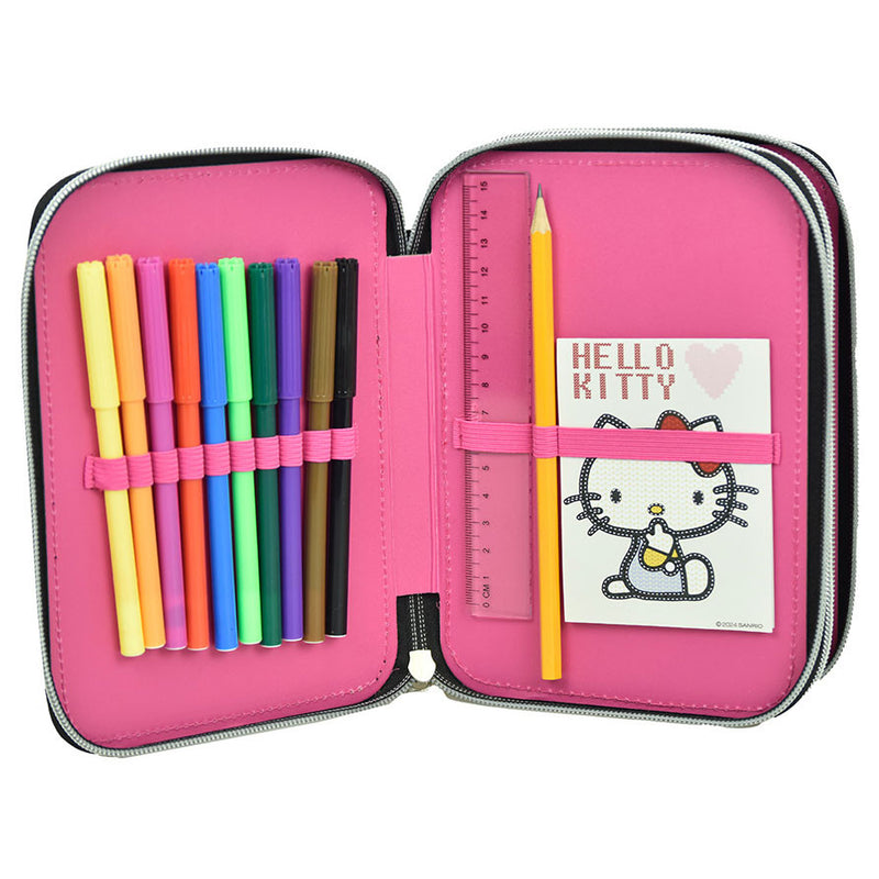 Hello Kitty Heart tolltartó töltött 2 emeletes, J-GIM33573100