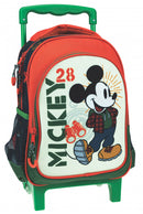 Disney Mickey Hike gurulós ovis hátizsák, táska 30 cm, J-GIM34085072