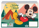 Disney Mickey Nature A/4 spirál vázlatfüzet, 30 lapos, J-GIM34088413