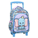 Disney Dumbo Be Different gurulós ovis hátizsák, táska 30 cm, J-GIM34125072