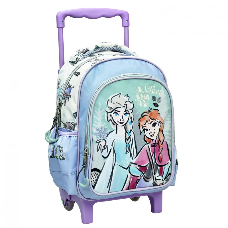 Disney Jégvarázs Adventure gurulós ovis hátizsák, táska 30 cm, J-GIM34171072