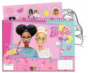 Barbie Happy Thoughts A/4 spirál vázlatfüzet 40 lapos matricával, J-GIM34984416