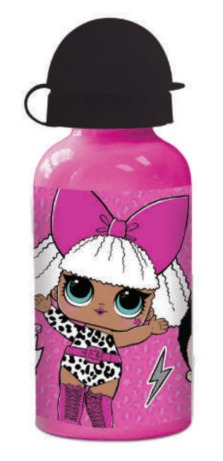 LOL Surprise Pink alumínium kulacs 400 ml, J-GIM53016834