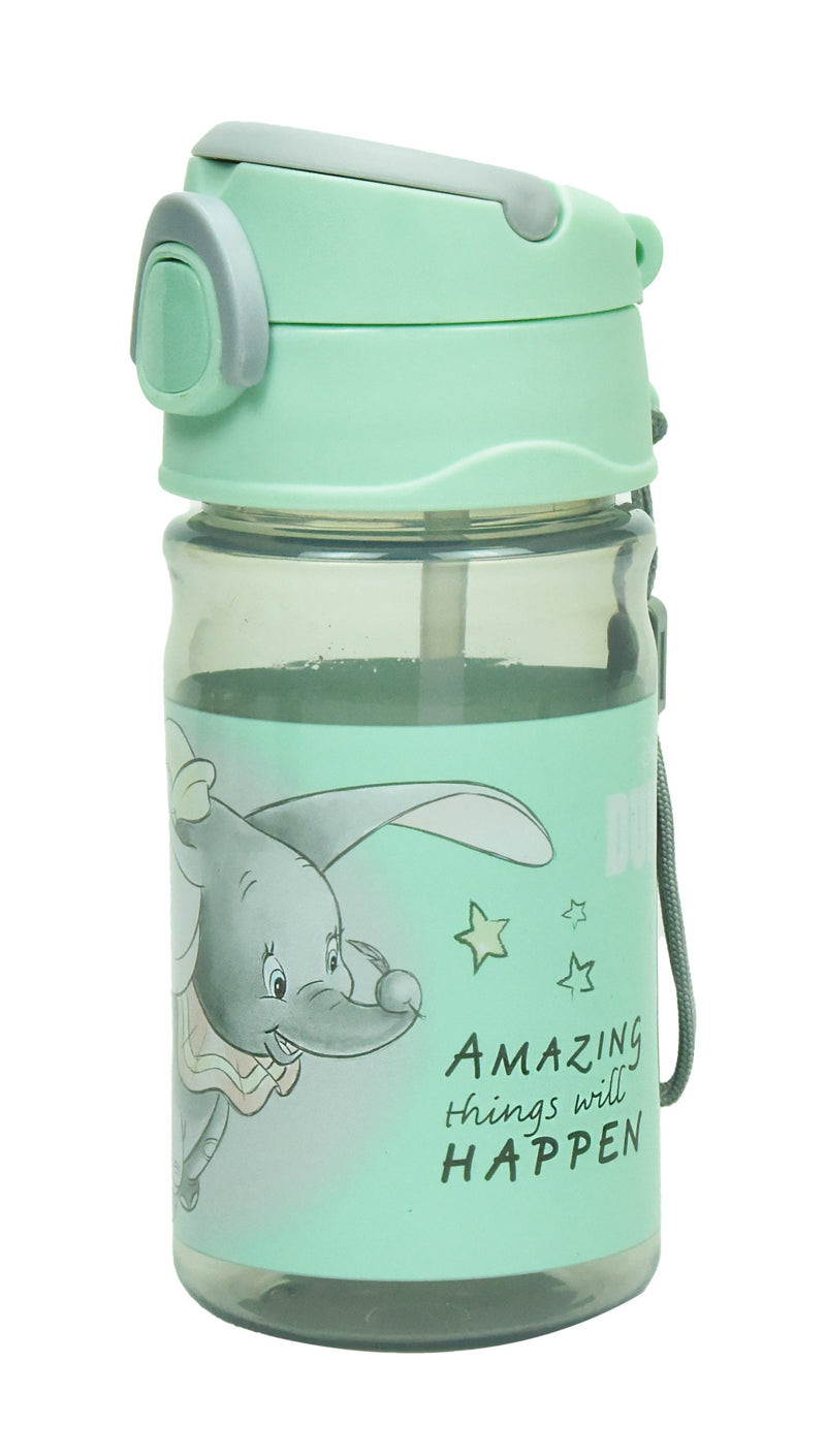 Disney Dumbó Amazing műanyag kulacs akasztóval 350 ml, J-GIM55223204
