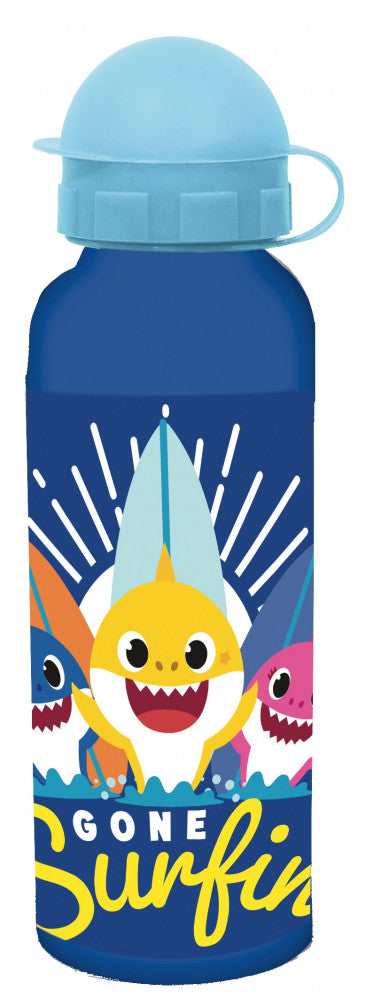 Baby Shark Wave alumínium kulacs 520 ml, J-GIM55560232A