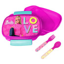 Barbie Love szendvicsdoboz + evőeszköz szett, J-GIM57120276