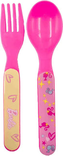 Barbie Love szendvicsdoboz + evőeszköz szett, J-GIM57120276