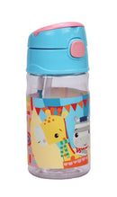Fisher-Price Animals műanyag kulacs akasztóval 350 ml, J-GIM57163204