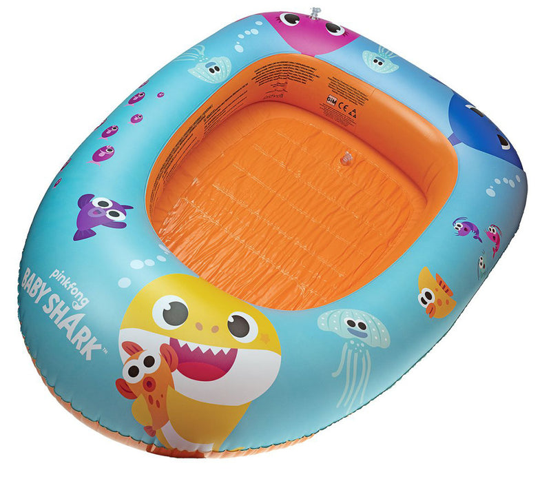 Baby Shark Adventure felfújható csónak 102x69 cm, J-GIM87071201