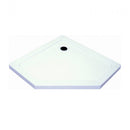 Glasgow 90 alacsony szögletes akril zuhanytálca 90x90x6 cm