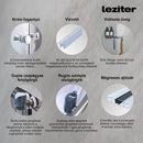 Mila hidromasszázs zuhanykabin fehér 90x90x215 cm