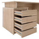 Pc asztal, szonoma tölgy, HANY NEW