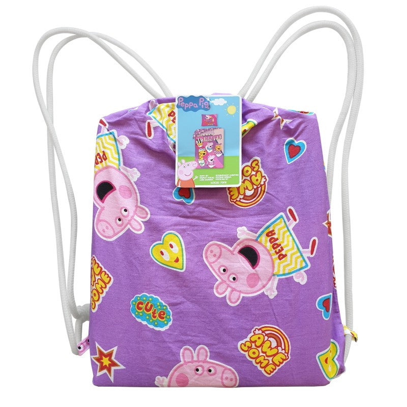 Peppa malac Happy ágyneműhuzat 140×200cm, 70×90 cm, J-HAX600458