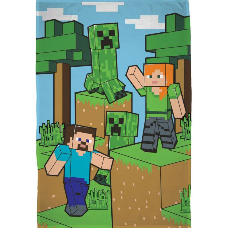 Minecraft Encounter polár takaró 100x150cm, J-HAX604579