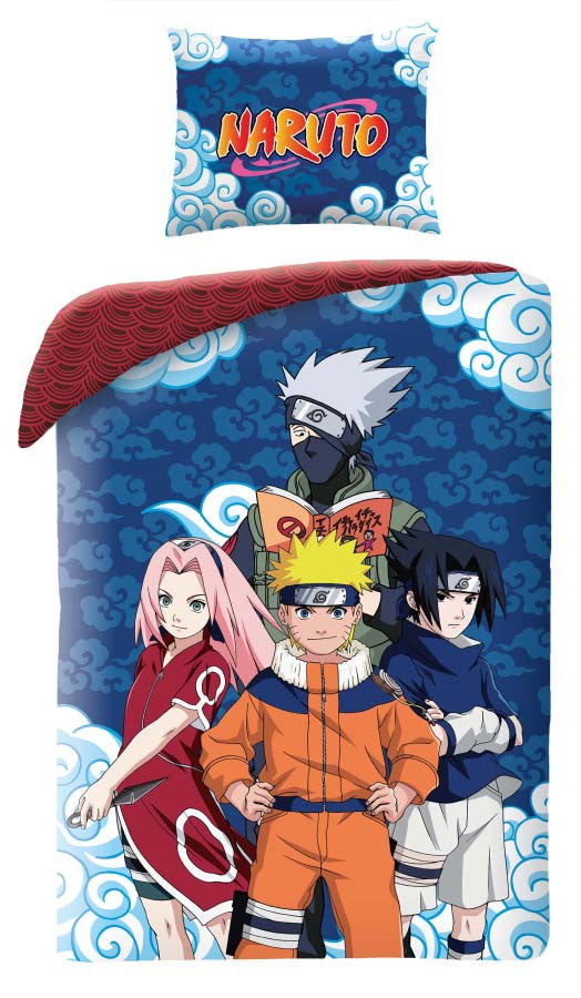 Naruto ágyneműhuzat 140×200cm, 70×90 cm, J-HAX604685