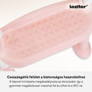 Lépcsős WC szűkítő rózsaszín