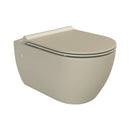 CeraStyle CITY fali WC - MATT BÉZS - rimless - perem nélküli - rejtett szerelésű