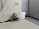 CeraStyle HERA fali WC - MATT FEHÉR - BEÉPÍTETT bidé funkcióval - perem nélküli - 52 cm
