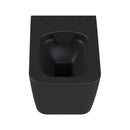 CeraStyle HERA fali WC - MATT FEKETE - rimless - perem nélküli - rejtett szerelésű - mély öblítés