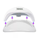 24 LED-es UV lámpa