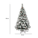 Havas műfenyő - több típusban-150 cm-es