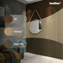 Akusztikus falpanel Deco I bambusz hatású 260x60x1,8 cm