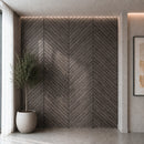 Akusztikus falpanel Deco I olajos tölgy hatású 260x60x1,8 cm