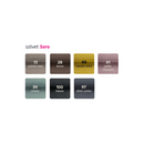 Ülőgarnitúra, világosszürke/púderrózsaszín, szövet, balos, BRATO