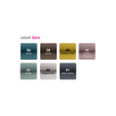 Kinyitható ülőgarnitúra, szürkésbézs Taupe, jobbos, OREO U