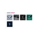 Kinyitható luxus 3-as ülés, világosszürke Velvet szövet, ROMANO