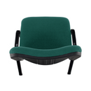 Irodai szék, zöld , ISO ECO