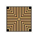 Akusztikus falpanel Deco V bambusz hatású 60x60x1,8 cm