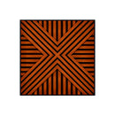Akusztikus falpanel Deco VII dió hatású 60x60x1,8 cm