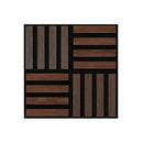 Akusztikus falpanel Deco X dió hatású 60x60x1,8 cm