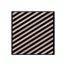 Akusztikus falpanel Deco III olajos tölgy hatású 60x60x1,8 cm
