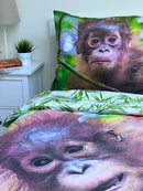 Orangután ágyneműhuzat 140×200cm, 70×90 cm, J-JFK027257