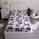 Bor Glass gumis lepedő 90x200 cm, J-JFK030264