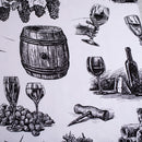 Bor Glass gumis lepedő 90x200 cm, J-JFK030264